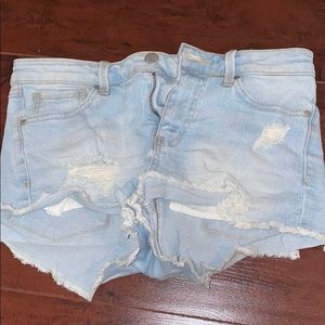 jean shorts